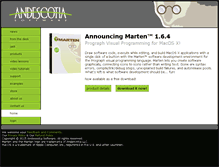 Tablet Screenshot of andescotia.com